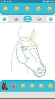 How to Draw Horses Easy lesson capture d'écran 2