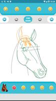 How to Draw Horses Easy lesson capture d'écran 3
