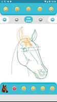 How to Draw Horses Easy lesson 스크린샷 3