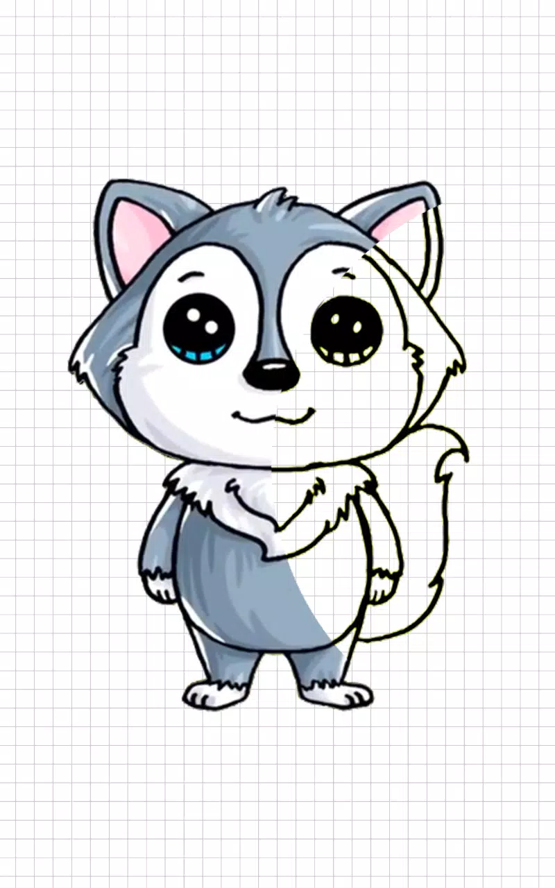 Descarga de APK de Cómo dibujar animales Kawaii para Android