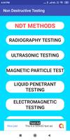 NDT (Non Destructive Testing) poster