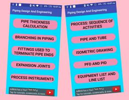 Piping Engineering Design capture d'écran 1