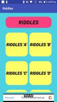 Riddles poster
