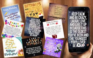 Birthday Wishes Photo Editor capture d'écran 2