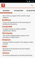 Religions of the world Affiche