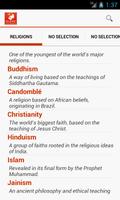 Religions of the world ポスター