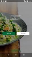 Food & Nutrition App Affiche