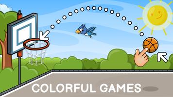 Toddler games 2,3,4 year olds پوسٹر