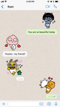 你好 KakaoFriends for WAstickers 截图 2
