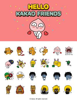 你好 KakaoFriends for WAstickers 截图 4