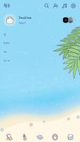 DAGOM summer beach theme تصوير الشاشة 1