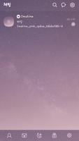 pink space moon theme تصوير الشاشة 2