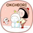 옥철이_즐거운겨울 카톡테마 APK