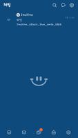 classic blue smile theme تصوير الشاشة 2