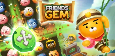 Friends Gem Treasure Squad! : Match 3 Free Puzzle