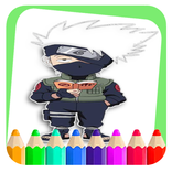 kakashi Coloring Book
