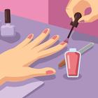 How to manicure home nails icon