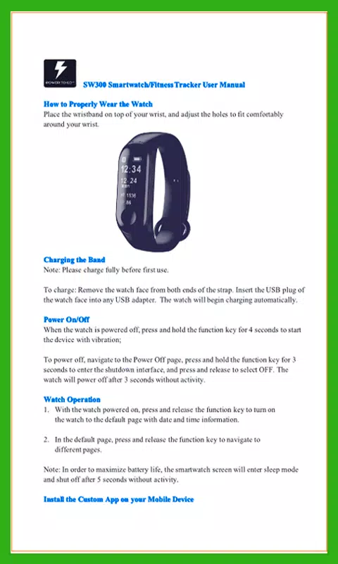 Smartwatch Yoho Sports Guide APK for Android Download