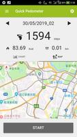 Quick Pedometer 截图 1