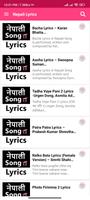 Nepali Song Lyrics पोस्टर