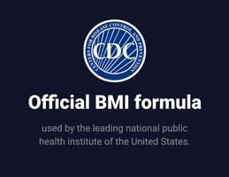 CDC BMI calculator poster