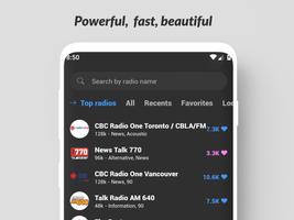 راديو FM كندا الملصق