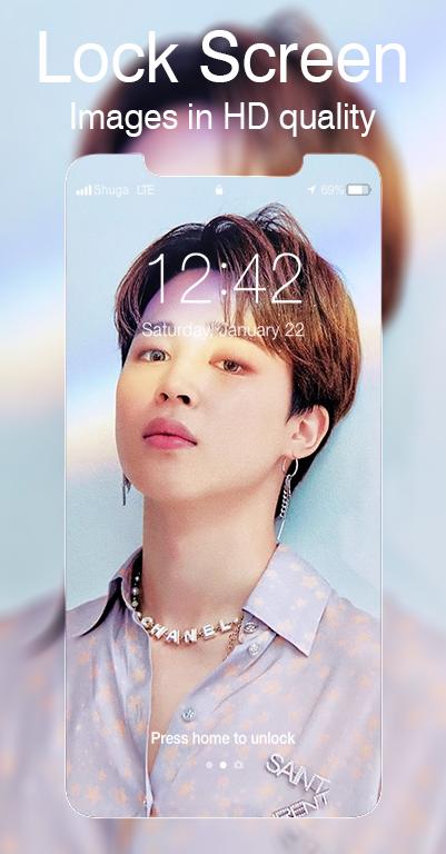 Tải xuống APK Jimin BTS Lockscreen HD 4K cho Android Tải xuống APK Jimin BTS Lockscreen HD 4K cho Android