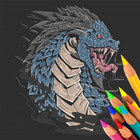 Canavar Kaiju Boyama Kitabı simgesi