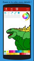 Canavar Kaiju Boyama Kitabı Ekran Görüntüsü 3