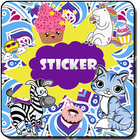 WAStickers cute drawings আইকন