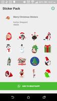 Merry Christmas Stickers پوسٹر