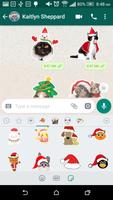 Merry Christmas Stickers imagem de tela 3