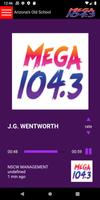 Mega 104.3 poster