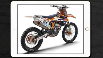 Awesome KTM Dirt Bikes Wallpaper capture d'écran 3