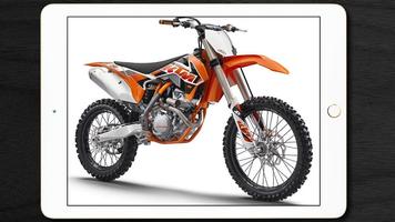 Stunning KTM Dirt Bikes Wallpaper Affiche