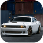 Awesome DODGE Challenger Car Wallpaper icône