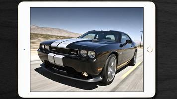 Awesome DODGE Challenger Car Wallpaper Poster