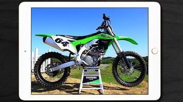 Cool Kawasaki Dirt Bikes Wallpaper capture d'écran 1