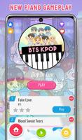 BTS Army Piano Magic الملصق
