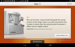 برنامه‌نما Kaon 3D عکس از صفحه