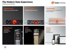 Pure Storage 3D Product Tour imagem de tela 3