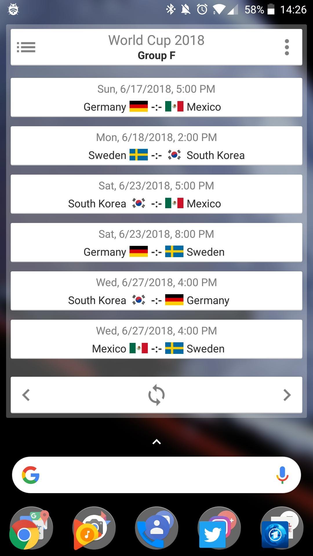 World Cup Widget For Android Apk Download - roblox user list 6/23/2018