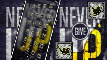 Never Give Up Theme syot layar 1