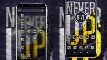 Never Give Up Theme syot layar 2