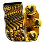 Golden Bullets Theme أيقونة