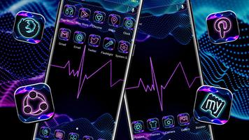 Heartbeat Pulse Launcher Theme capture d'écran 2