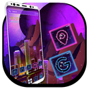 Purple City Theme APK