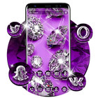 Purple Diamond Launcher Theme アイコン