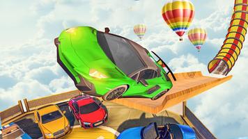 برنامه‌نما Crazy Impossible Car Stunts 3D عکس از صفحه