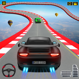 Автомобильный трюк 3D иконка